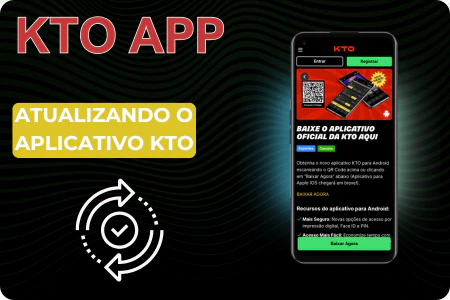 Atualização do KTO App para Android